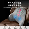 Apple Rabbit Valentine's Day gift for boyfriend, birthday gift for husband, father, boy, leader, car massage lumbar cushion for men, New Year and Spring Festival, high-end practical hot compress waist, increased hot compress type - headrest and waist support set - ghostwriting greeting card