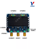 TPA3116D2 digital power amplifier board digital audio amplification module small power amplifier with tone dual 150 high power 50W*2+100WTPA3116D2 Bluetooth power amplifier