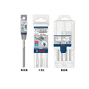 BOSCH electric hammer drill bit four pits 5 series round handle two pits two slots concrete masonry drill bit 6x100x160mm (1 pack)