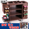Linen cart, work cart, hotel room multi-function hand push cleaning cart, cloth bag guest room entrance sanitation service cart, work cleaning cart (excluding mop rack), multi-function - extra thick reinforcement - labor-saving and silent (for ceramic tiles) GuYi brand