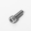 AOZHAN Industrial (AOZHAN) 304 stainless steel DIN912 hexagon socket full thread screws M6 *25 10 pieces/pack
