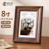 Cuttlefish retro American photo frame 8 inches photo table creative frame photo wall picture frame photo frame New Year gift