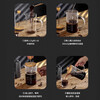 Bincoo coffee hand-pour pot household French press pot for brewing coffee French filter press pot coffee filter cup tea set 600ML