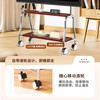 Xizhou Yeyu Mobile Art TV Stand 32-75 inches Floor Cart Hisense Huawei Skyworth and other TV Universal TV Stand Selected Stainless Steel/Double-layer Storage Rack