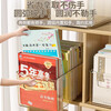 Desktop book storage box for student classrooms, book box, desk, book organization and storage rack, transparent children's picture book rack, single pack - large, thickened material, 34*23.5*14cm