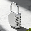 AUBURN medium password lock padlock 32mm student dormitory locker door lock power meter box lock 1600 silver