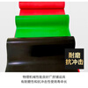 Haishiman green insulating rubber sheet high voltage anti-slip mat for power distribution room special industrial rubber floor with insulating plastic mat green flat surface 2mm thick * 1m wide * 12m long