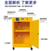 Jing'anhua explosion-proof charging cabinet PDA/lithium battery/battery fire safety cabinet battery storage cabinet SJ22 three-layer