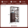 Cantonese wood journey ebony solid wood new Chinese style Bogu rack Duobao Pavilion living room partition bookshelf floor storage rack tea rack display cabinet Bogu rack left cabinet