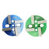 Wen Yijia diamond grinding block epoxy floor grinding head grinder dry grinding disc concrete floor grinding head four-tooth iron grinding disc economical enhancement with column 16/30/50/60/80/10