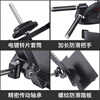 Climbing dragon commercial t-bar rowing machine training device gym comprehensive strength equipment standing T-shaped deadlift back incline bent over T-shaped pull back rowing all black without bells
