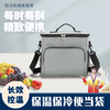 SMVP insulated luggage outdoor lunch bag thickened aluminum foil lunch box bag car-mounted large hand ice bag portable fresh-keeping milk delivery