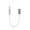 Xiaomi (MI) same type sb interface converter typec to 3.5mm female port special flat head headphone audio deep space gray 3.5mm male to Typec female suitable for analog models