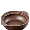 Bear casserole wide-mouth soup pot clay pot rice stew pot high temperature resistance and non-cracking 3.2L health-care pot ceramic pot gas