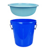 Trash can round plastic thickened large with lid outdoor four categories green kitchen waste perishable garbage 60K green without lid fishbone diagram