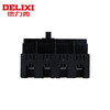 Delixi Electric (DELIXI) plastic case leakage protector 380V self-operated genuine large circuit breaker DZ15LE-100/2901 100A 50MA