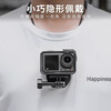 ZOCI sports camera hanging neck magnetic suction is suitable for DJI action5/4/3pro shadow stone 360 magnetic suction hanging neck GoPro first-person perspective camera hidden shooting accessories equipment wearing length adjustable - strong magnetic suction black hidden bracket