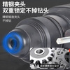 Dongcheng style brushless electric hammer rechargeable lithium battery pick high power concrete wall hole three-purpose impact drill for home use industrial grade 20 cells two batteries one charge + plastic box