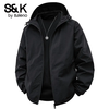 Baleno S&K Series Spring and Autumn Men's Jacket 2025 New Hooded Light Thick Jacket Outdoor Mountaineering Men's Black L