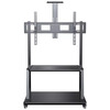 Beishijing TV stand universal removable wheeled conference flat advertising screen live teaching vertical TV hanging WMX007-4D-1 40-90 inches universal plus
