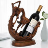 Shantou Lincun European-style creative beauty wine rack decoration living room wine cabinet Bogu rack decoration wine bottle storage wine bracket No. 4 dancing beauty wine rack