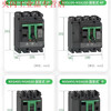Schneider plastic case circuit breaker NSX250F3P/nsx400n marine circuit breaker air open 250A 4p