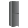 CHIGO 268 liter double-door refrigerator household small first-class energy efficiency large capacity refrigerated fresh-keeping soft freezer partitioned storage energy-saving refrigerator for rental housing trade-in 268 liters four layers of upper refrigeration and three layers of lower freezer shelves
