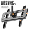 Xingkaishi Universal TV Hanger TV Suspension Bracket 45-95 Inch Ceiling Rack Hanger 360 Degree Rotating Monitor Boom LCD TV Suspension Upgrade Large Load Bearing 45-85 Inch Lift 0.5-3m