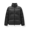Semir Easy Down Series Three-Proof Down Jacket Men's Winter Couple Solid Color Jacket Top Black (Gray Duck Down) 2XL