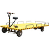 Meike (MYTEC) electric flatbed truck four-wheel cargo truck stall truck greenhouse orchard truck load king warehouse handling stall truck 3 * 1.5 meters 800W + battery + climbing gear (load capacity 1 ton)