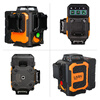 Laisai laser level new 12-line LSG6700 LS6700 infrared laser measuring instrument level high-precision bright light green light 12-line single power/30 mW