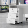 Olin European style file cabinet office under desk storage cabinet low cabinet with lock file cabinet with slide rail simple office cabinet small cabinet
