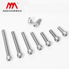 AOZHAN Industrial (AOZHAN) 304 stainless steel DIN912 hexagon socket full thread screws M6 *25 10 pieces/pack