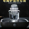 Tanbeiman wine warmer, hot wine pot, high borosilicate glass wine warmer, household hot wine pot, hot wine cup, hot wine pot, warm white wine and rice wine, 550 liter kettle