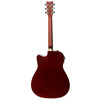 Yamaha (YAMAHA) FX370C Electric Box Spruce Wood Beginners Entry-Level Folk Guitar Cutaway Guitar 41-inch Wood Color