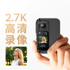 Photographer s70 chest camera 2K thumb digital camera can transmit high-definition to mobile phone, small outdoor portable mini camera video artifact sports driving recorder, white 2.7K, extended battery life, plus special charging compartment, 32G card