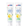 Crest two-color white-locking pomelo white tea toothpaste 120g*2 on clearance