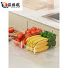 Junran German imported quality food-grade refrigerator storage box drawer-type crisper box for household vegetables, fruits and eggs, transparent, 1 pack, drawer-type/easy to take, upgraded and thickened