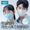 Sterile cotton inner layer medical surgical masks, sterilization grade, individually packed, 50 pieces per bag, to prevent pollen allergic rhinitis