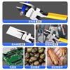 People's high hardness water mouth pliers diagonal nose pliers electrician wire cutter cut plastic diagonal nose pliers 8 inches