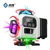 Guangfan four-color machine rainbow 12-line mini level laser infrared high-precision strong light thin line attached to the floor and wall outdoor strong light 16 lines rotating window + four-color rainbow machine