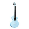 Natasha Solar System Asteroid Ocean Blue Carbon Fiber Folk Beginner Entry Travel Complete Single Guitar