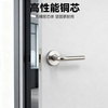 Hasdick Beijing Warehouse Distribution Stainless Steel Round Tube Fireproof Door Handle Fire Escape Door Lock HKLY-128