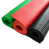 Insulating floor mat rubber mat high voltage mat power distribution room 35kv power distribution room rubber mat rubber sheet black stripe 3mm 1.2m*10m voltage resistance 6KV