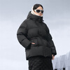 Govan Black Gold Goose Down Jacket Black Pearl Queen 5.0 Five Grid Thickened 2025 New Women's Down Jacket Black M