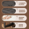Yaoying stool shoe changing stool sofa stool dressing room bathroom soft leather stool sofa bench bench YD25 black 80cm