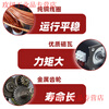 Yue Changsheng low speed micro AC 220V/60KTYZ permanent magnet synchronous motor reduction motor/14w slow speed small motor pink 68KTYZ80 rpm eccentric shaft 8MM shaft without hole