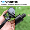 WLOONG DJI Action6/5Pro/4/3 Selfie Stick Handheld Action Camera Accessories Extension Rod Tripod Fixing Bracket Retractable Handheld Floor Tripod + Storage Bag