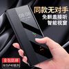 Ekakashop Germany suitable for Huawei P40pro mobile phone case smart window flip leather case p40pro all-inclusive anti-fall protective cover business style leather case dark black