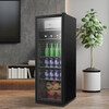 Royalstar Refrigerator Fresh Cabinet Constant Temperature Household Small Ice Bar Commercial Single Door Freezer Wine Cabinet Beverage Cabinet Refrigerator Tea Sample Preservation Office Wine Cabinet Display Cabinet 198 Liters丨Tempered Glass丨Micro Freezing丨First Class Energy Efficiency